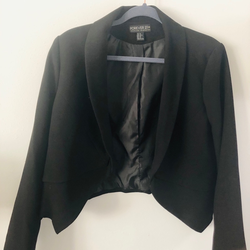 Forever 21 Plus size Bolero Black